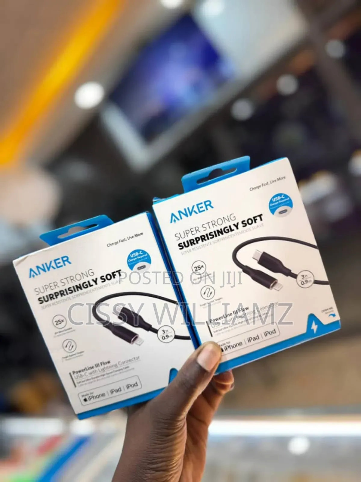 Anker Powerline Iii Flow Usb-C With Lightening Connector