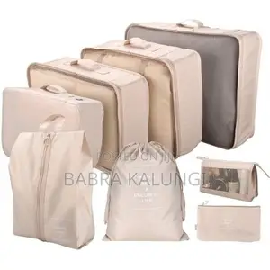 Zippered Packing Cubes Clothes for Travel Organizer Bags