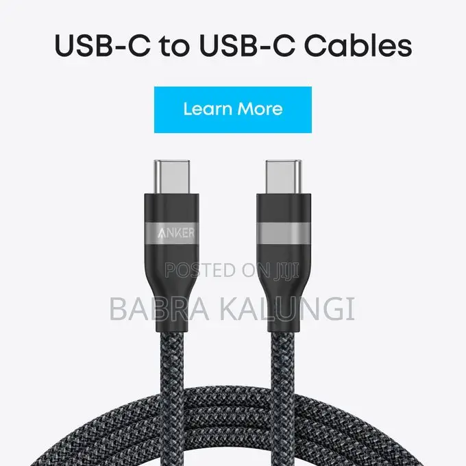 Anker Usb C to Usb C Cable (6ft),240w Type-C