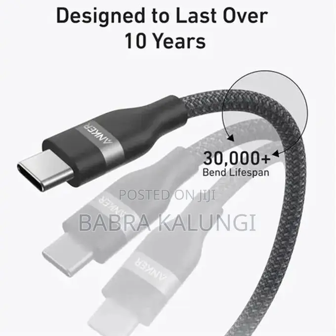 Anker Usb C to Usb C Cable (6ft),240w Type-C