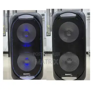 Cortina 12 Inch Dual Rechargeable With 2 Wireless Microphone