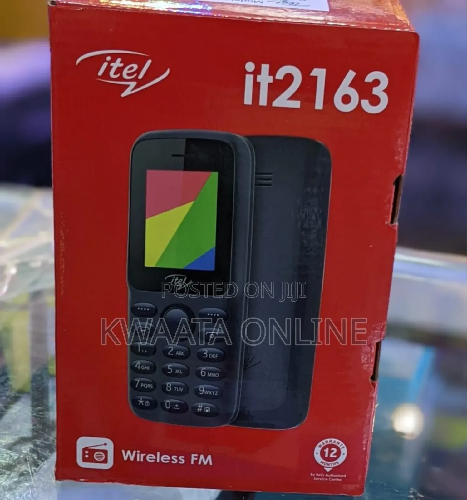New Itel IT2163 Black
