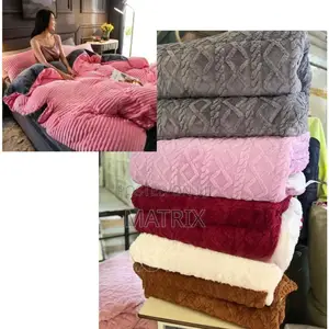 6x6 6pcs Woolen Fleece Blanket