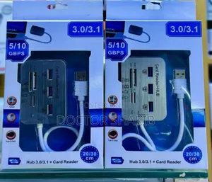 Brand New Card Reader + Hub 3.0 for Pc Laptops