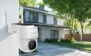 High Performance Powerology Solar Pan Tilt Outdoor Camera
