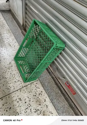 Natural Green Plastic Crates Plastic Crates Organizer