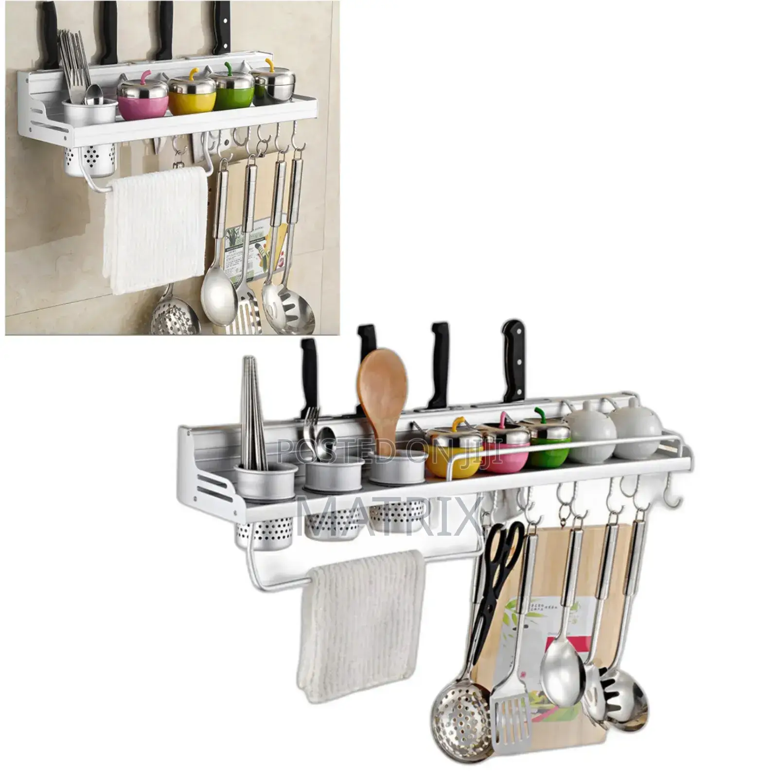 Stainless Steel Kitchen Rack Organizer