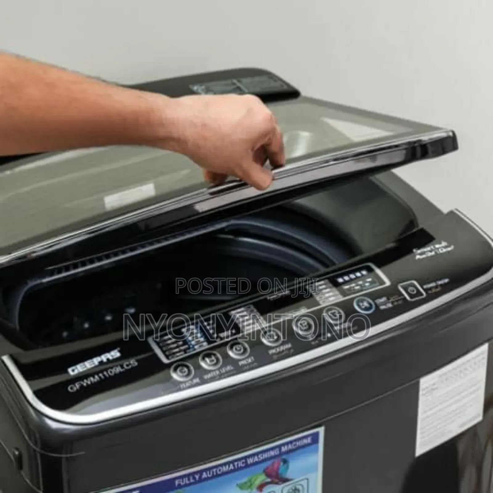 Geepas Highquality 10kg Automatic Toploader Washing Machine