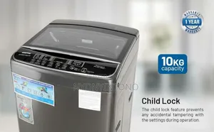 Geepas Highquality 10kg Automatic Toploader Washing Machine