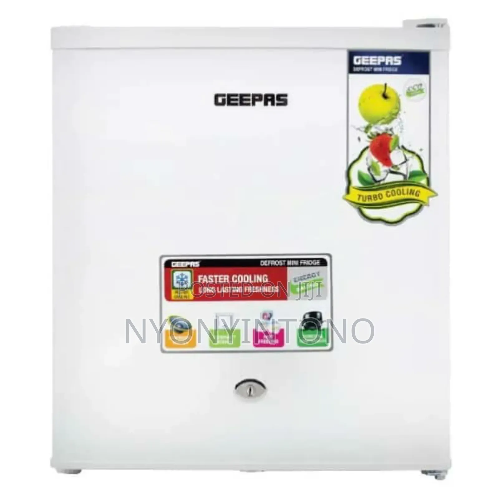 Geepas 60litres Single Door Mini Fridge