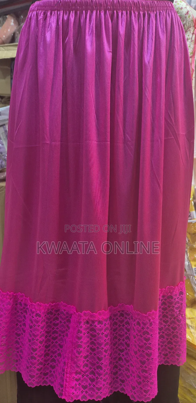 Lace Half Slip Satin Petticoats-short Length