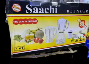 Saachi Blender With Two Jars in One Unit