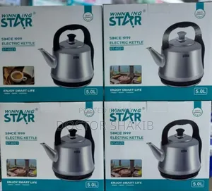 Brand New Winningstar 5 Littre Electric Kettle – Silver