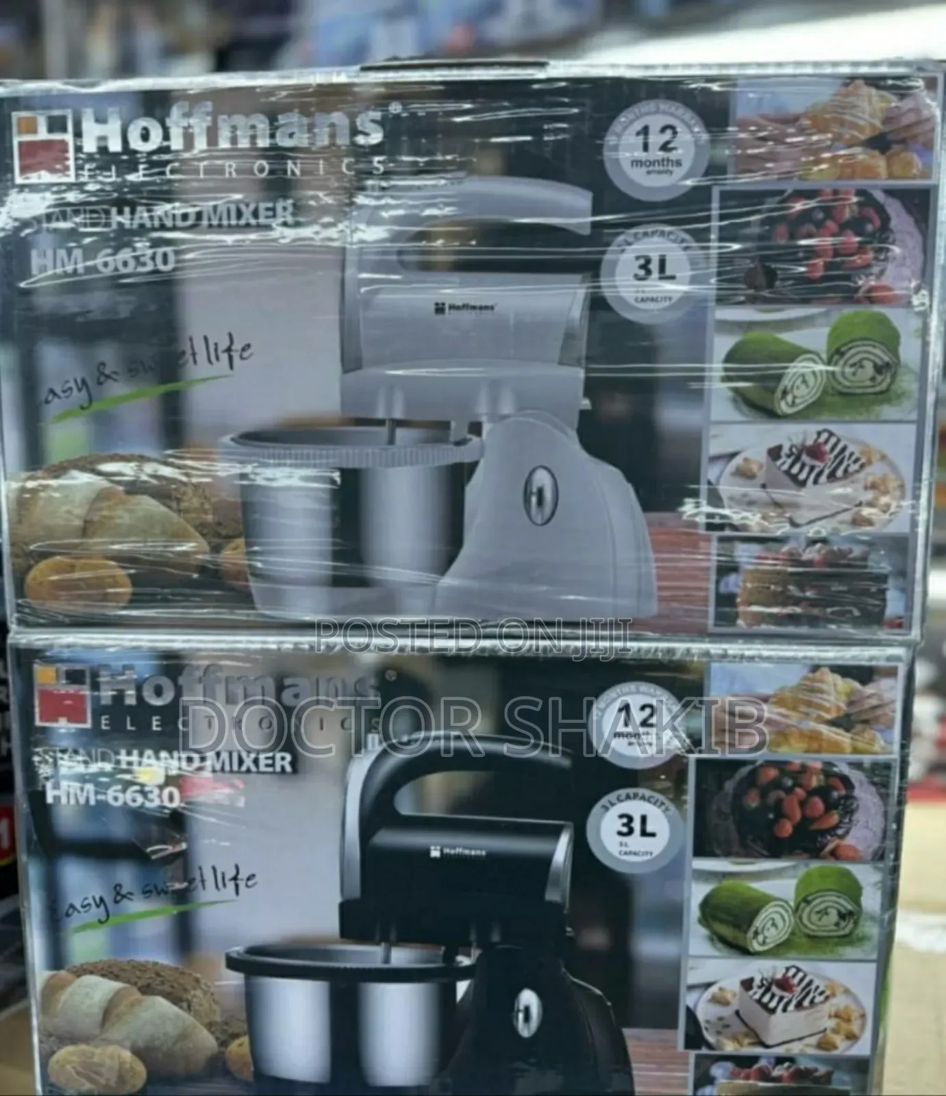 High Performance 5-Speeds 3litres Hoffmans Stand Mixer