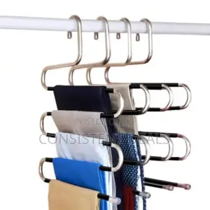 1pc Stainless Steel Trouser Hangers