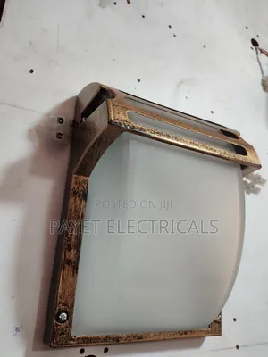 Goldish Security Wall Light/ Bulk Head