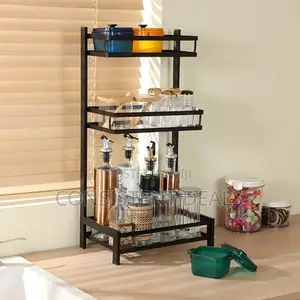 3 Later Countertop Kitchen Spice Rack
