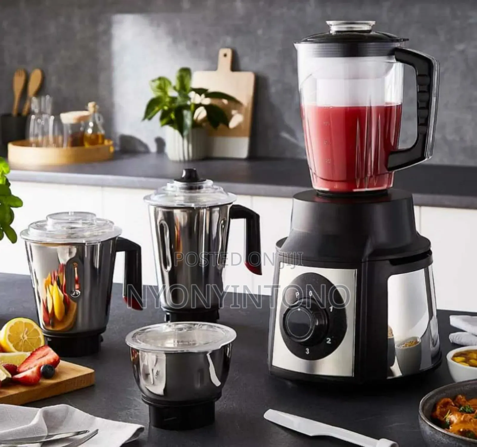 Geepas 5 In1 Multi-Functional Heavy Duty Blender