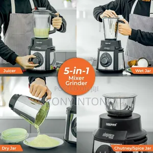 Geepas 5 In1 Multi-Functional Heavy Duty Blender