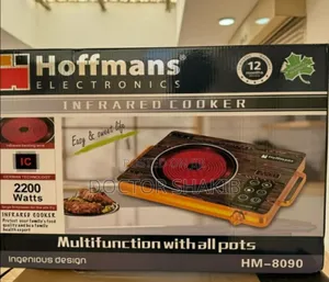 New Multifunctional Hoffmans 8090 Low Power Infrared Cooker
