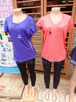 Puma and Adidas for Gym Wears Original Material