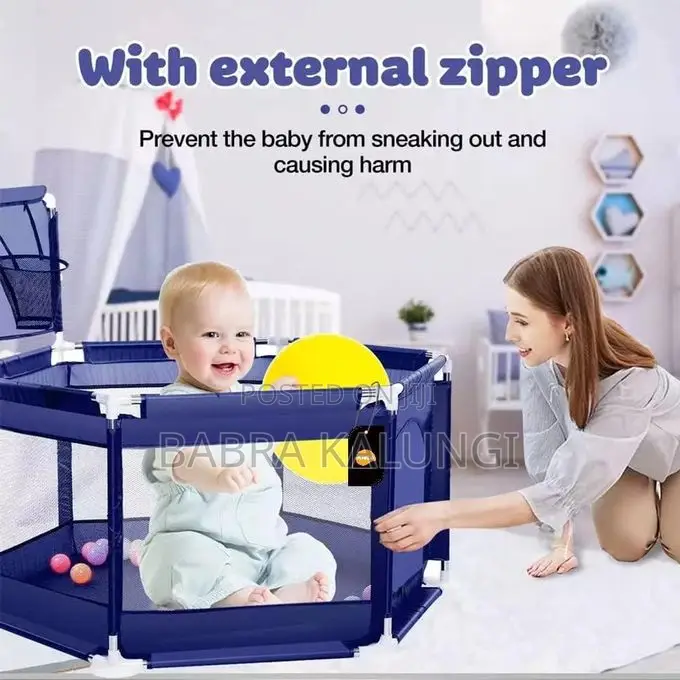 Hexagonal Folding Kids Playpen