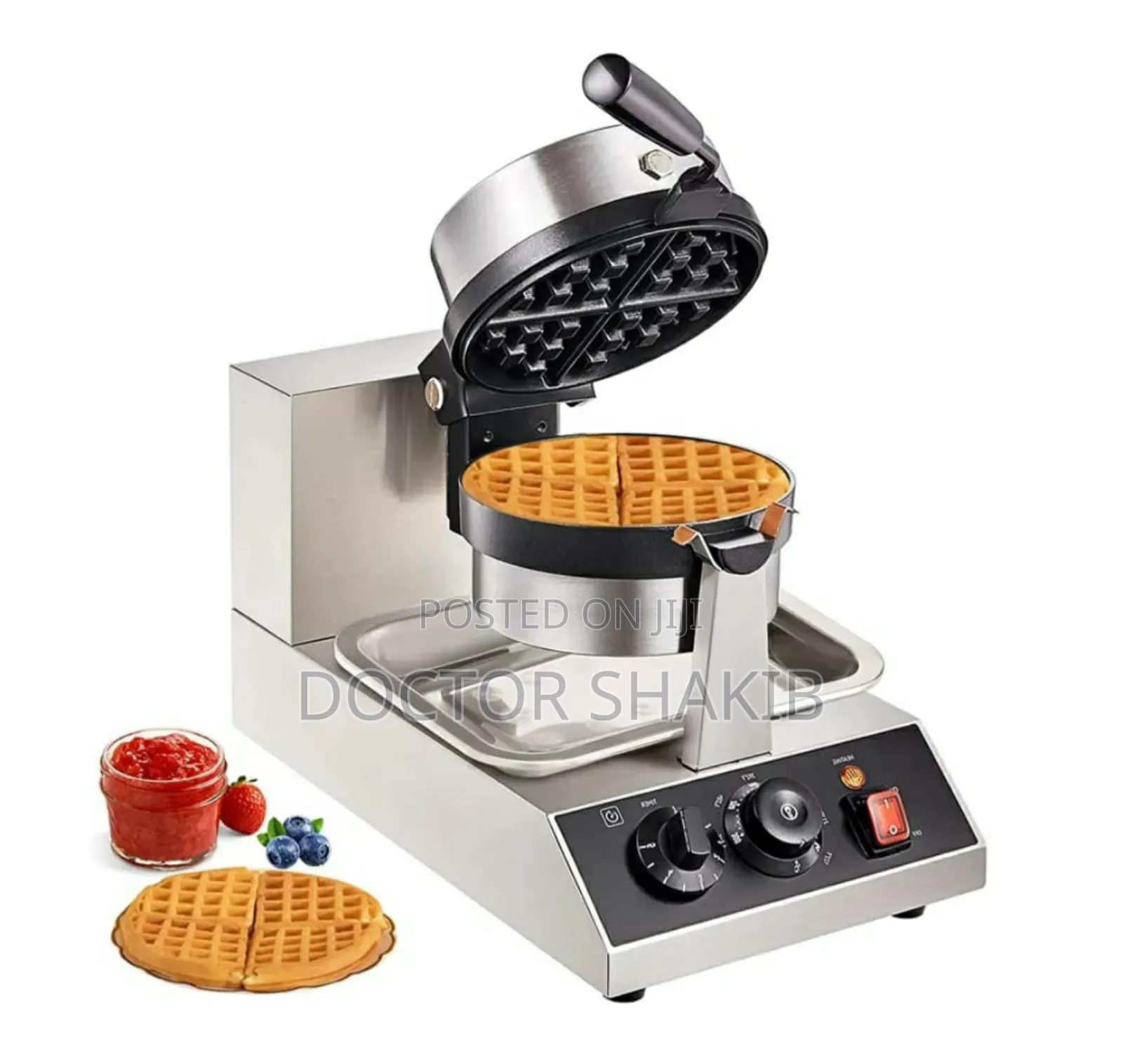 Quality Commercial Round Waffle Maker