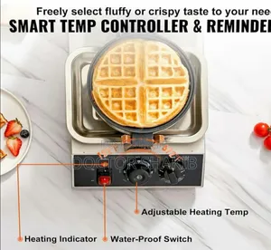 Quality Commercial Round Waffle Maker