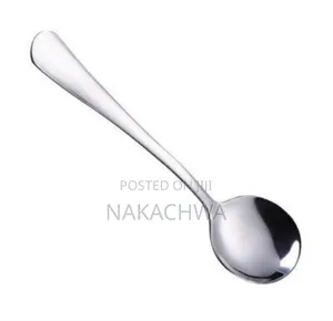 Its Agood Orgainal Soup Spoons Plain 12 Pices