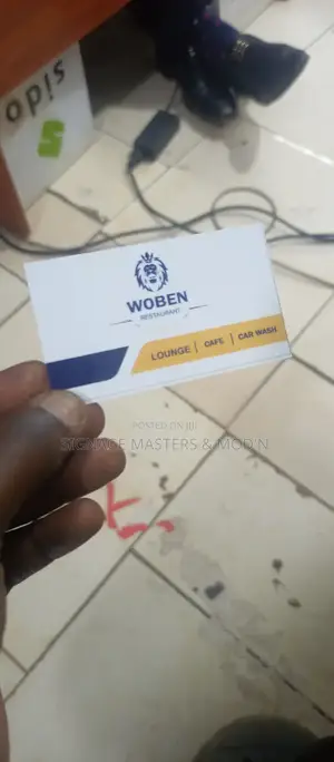 Executive Laminated Business Cards