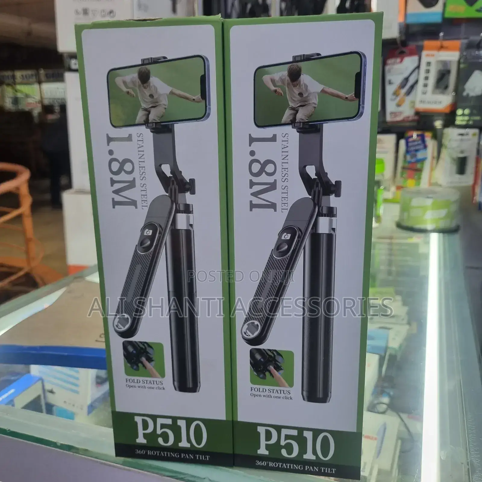 Selfie Stick P510 With Remote, Tripod Stand P510