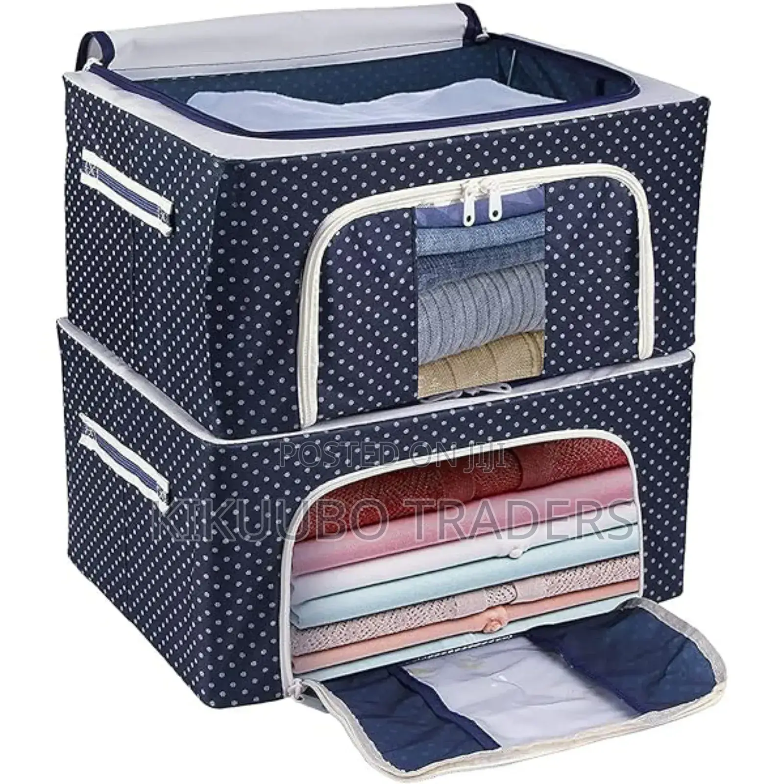 2pcs Clothes Storage Boxes