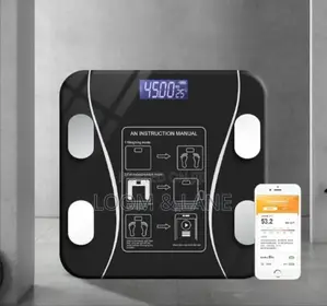 Body Weight and Fat, Digital Bathroom Body Weighing Scale