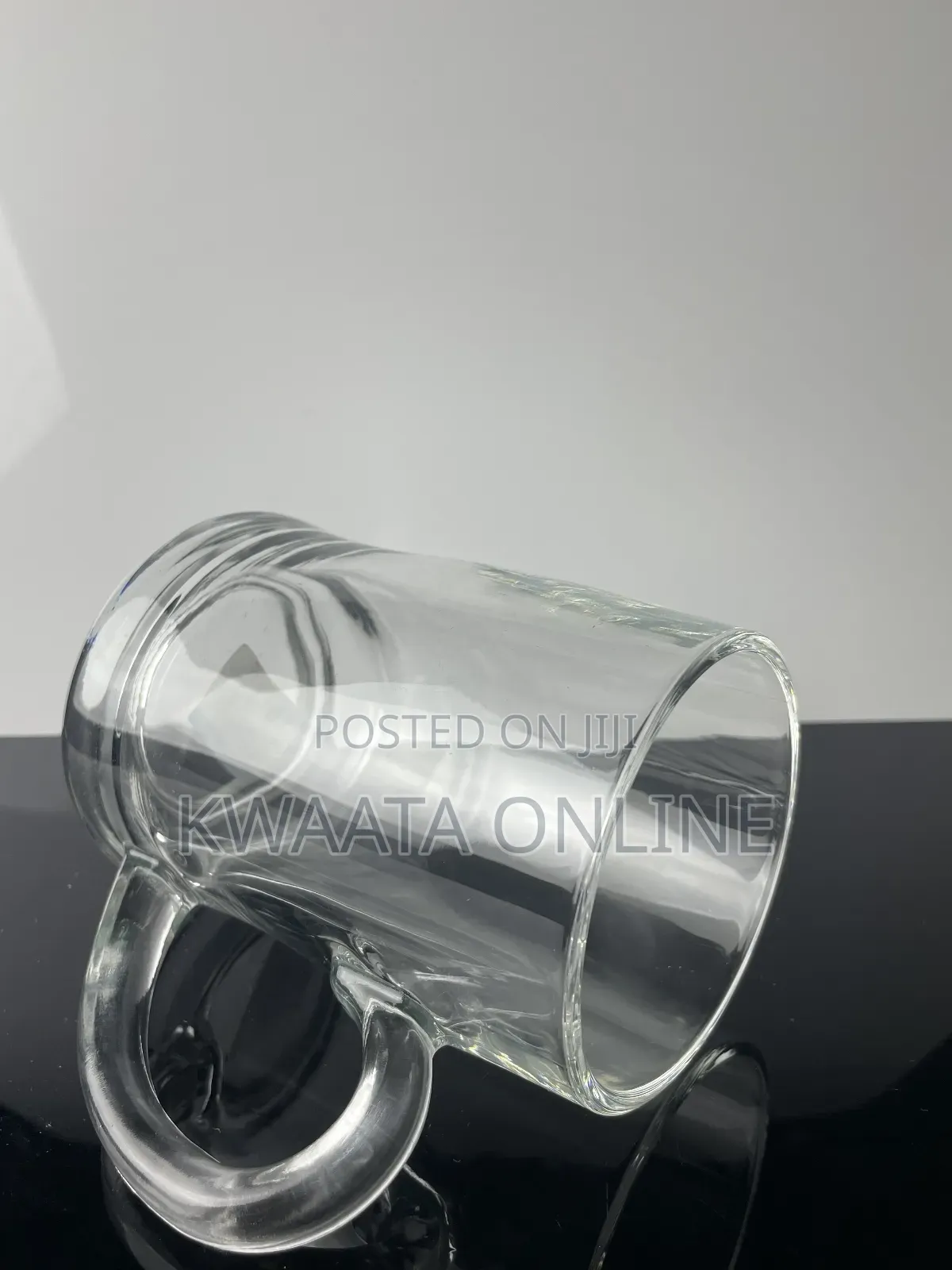 6 Piece Set Tempered Glass Mug, Heat Resistant Water Cup