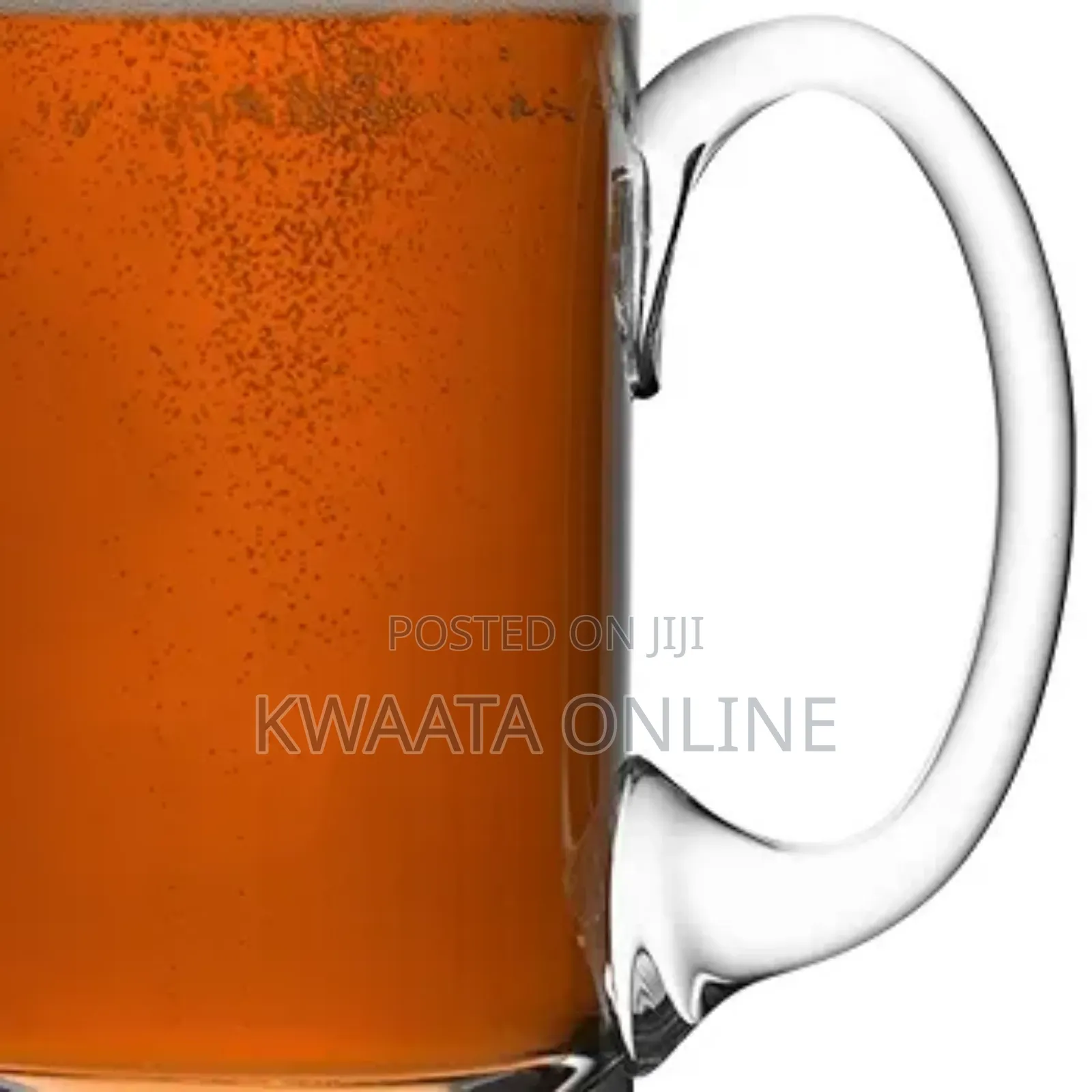 6 Piece Set Tempered Glass Mug, Heat Resistant Water Cup
