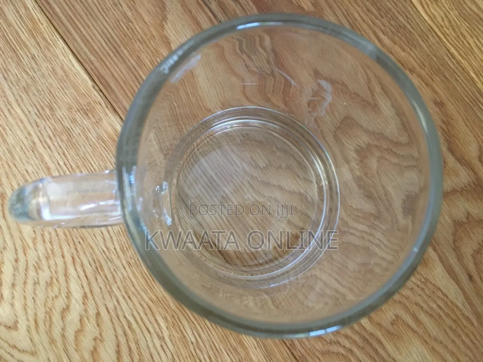 6 Piece Set Tempered Glass Mug, Heat Resistant Water Cup