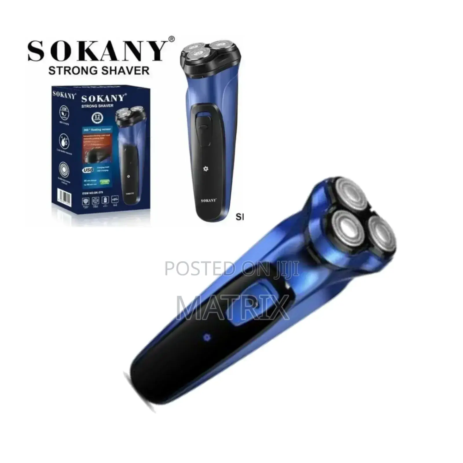 Sokany Electric Beared Smoother Shaver for Men