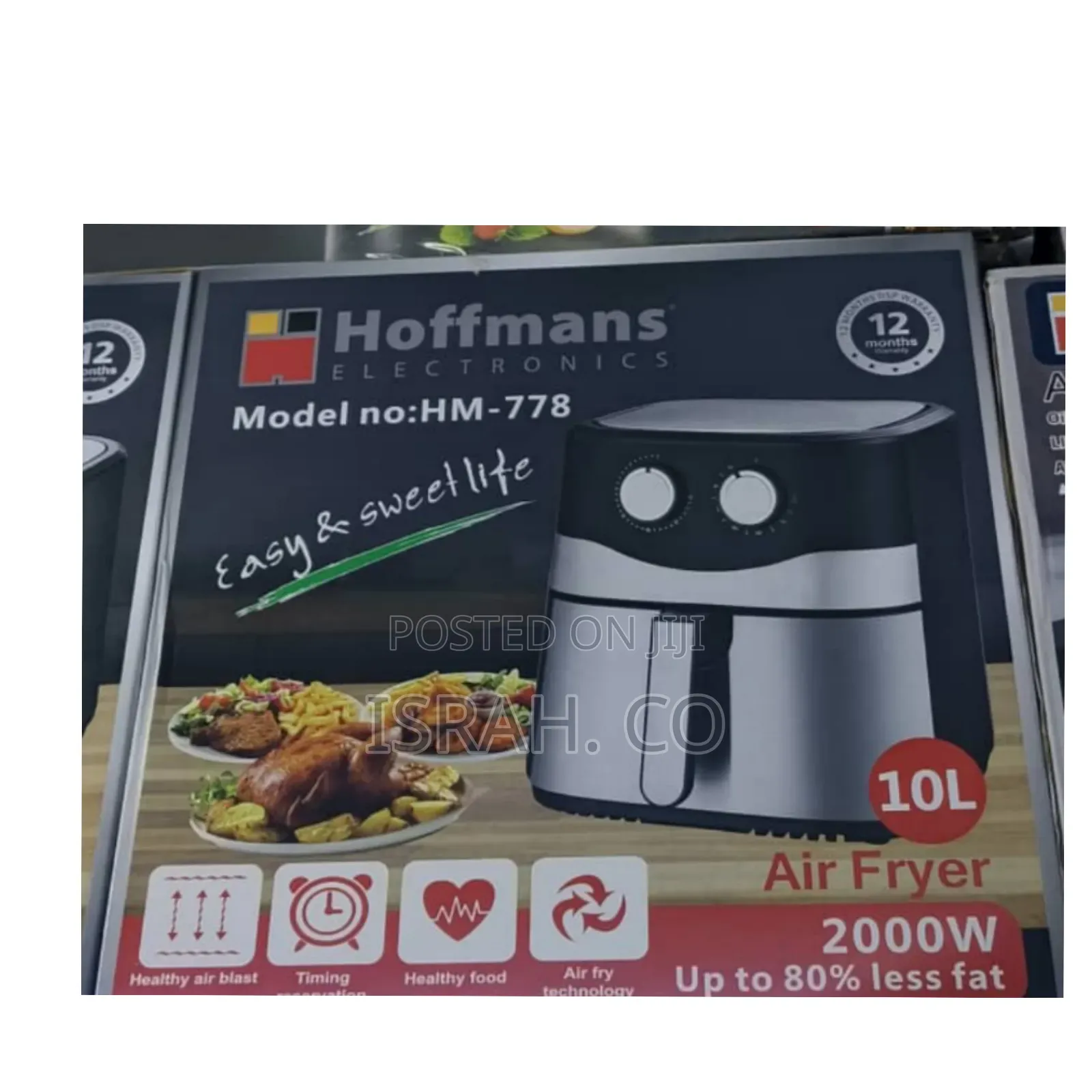 Hoffman's 10l Electric Air Fryer.