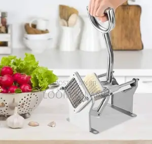 Perfect Fries Cutter— Strong, Easy Safe (Commercial/Home)