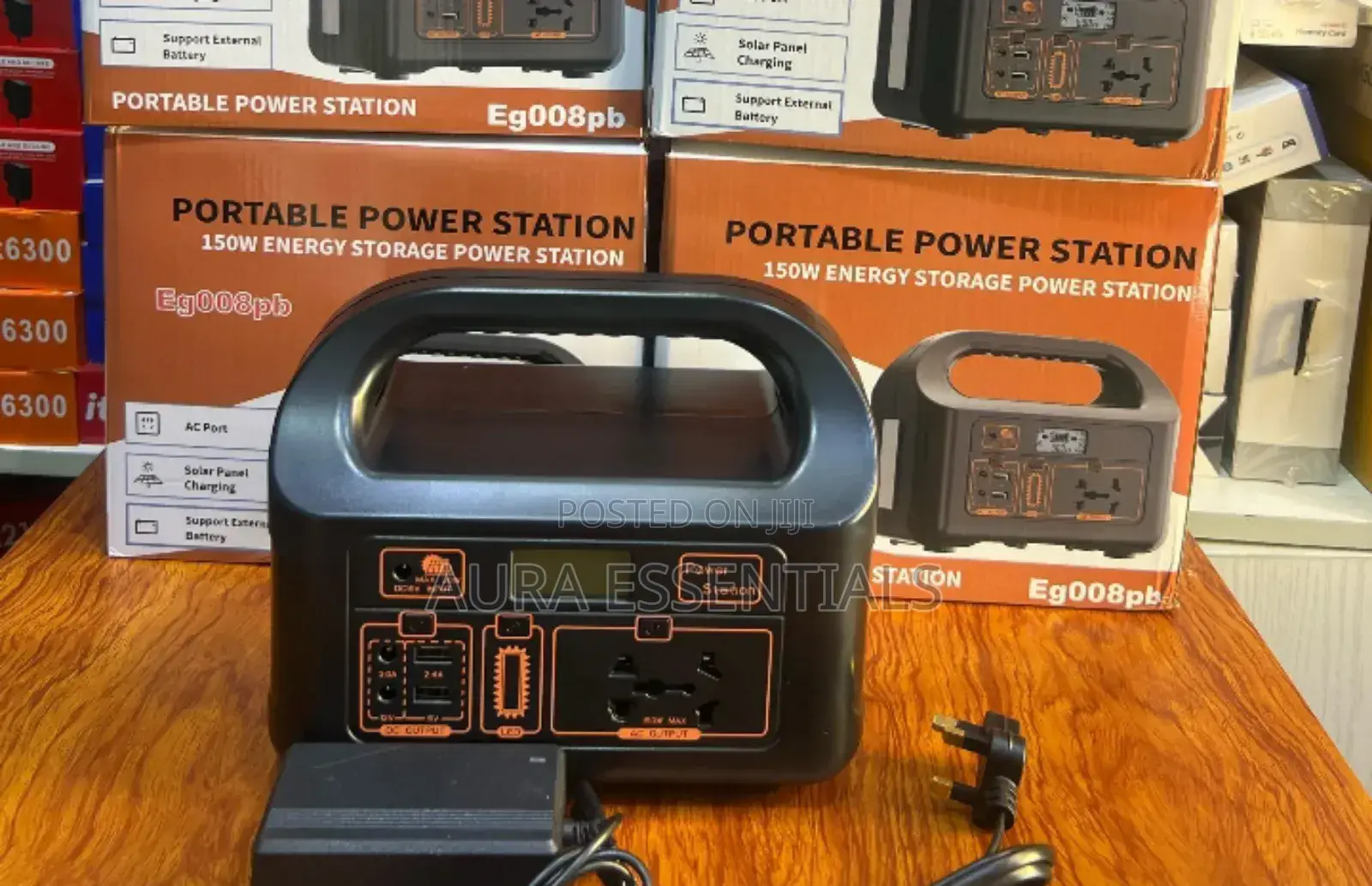 Portable Power Station 150w Black