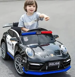 Powerche Police Ride Kids Ride Car