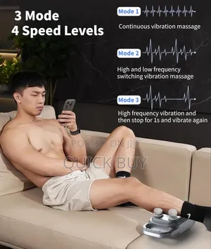 4 Head Massager, Deep Tissue Massage Gun