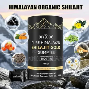 1 .Pure Himalayan Shilajit Gummies With Ashwagandha (Original)