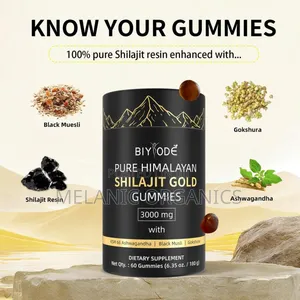 1 .Pure Himalayan Shilajit Gummies With Ashwagandha (Original)