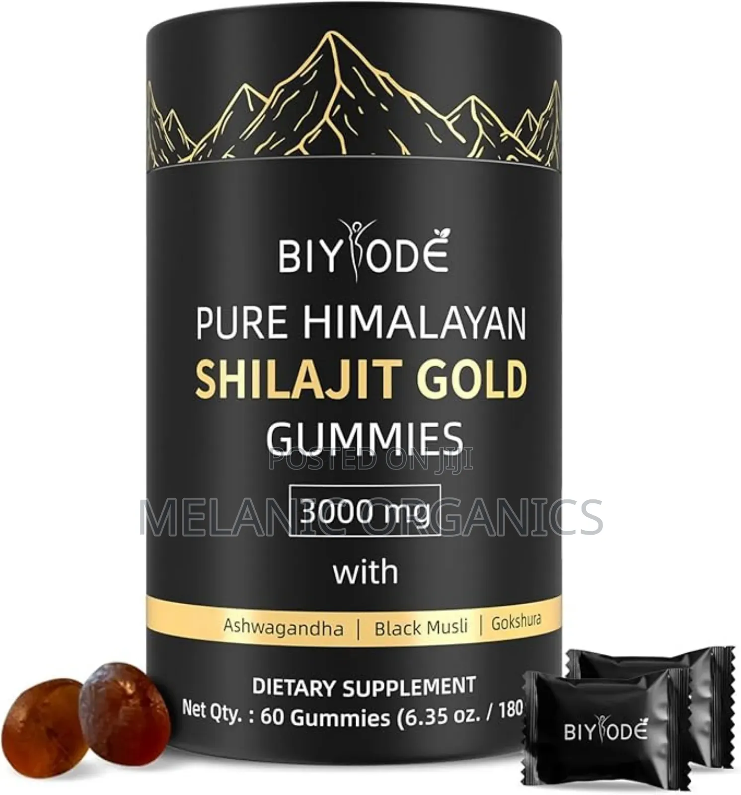 1 .Pure Himalayan Shilajit Gummies With Ashwagandha (Original)