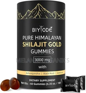 1 .Pure Himalayan Shilajit Gummies With Ashwagandha (Original)