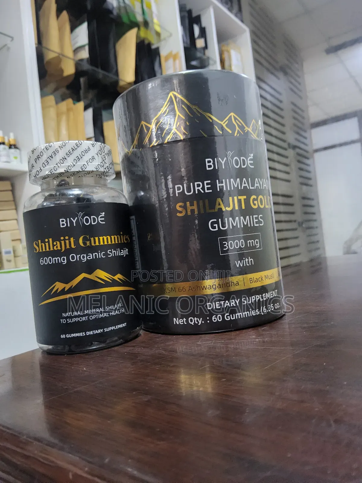 1 .Pure Himalayan Shilajit Gummies With Ashwagandha (Original)
