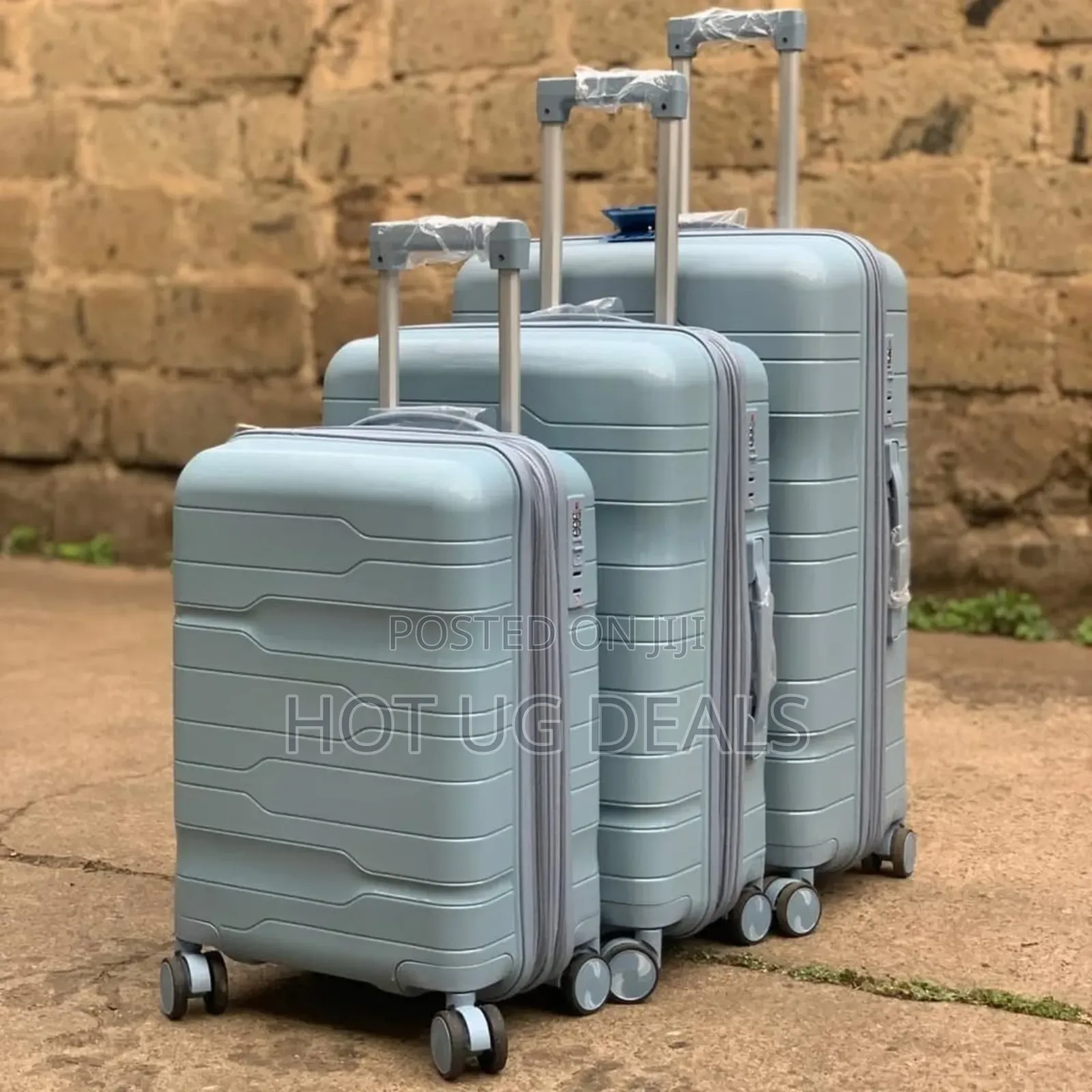 Waterproof Rubber Travel Suitcases- Vary