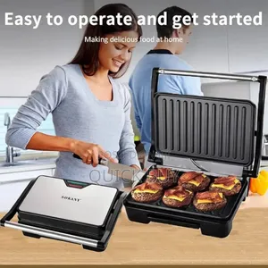Sokany Sk-223 750w Electric Panini Press Grill