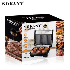 Sokany Sk-223 750w Electric Panini Press Grill